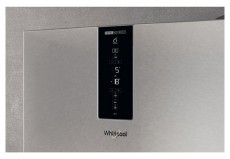 Whirlpool W7X 83T MX inox alulfagyasztós hűtőszekrény Konyhai termékek - Hűtő, fagyasztó (szabadonálló) - Alulfagyasztós kombinált hűtő - 452606