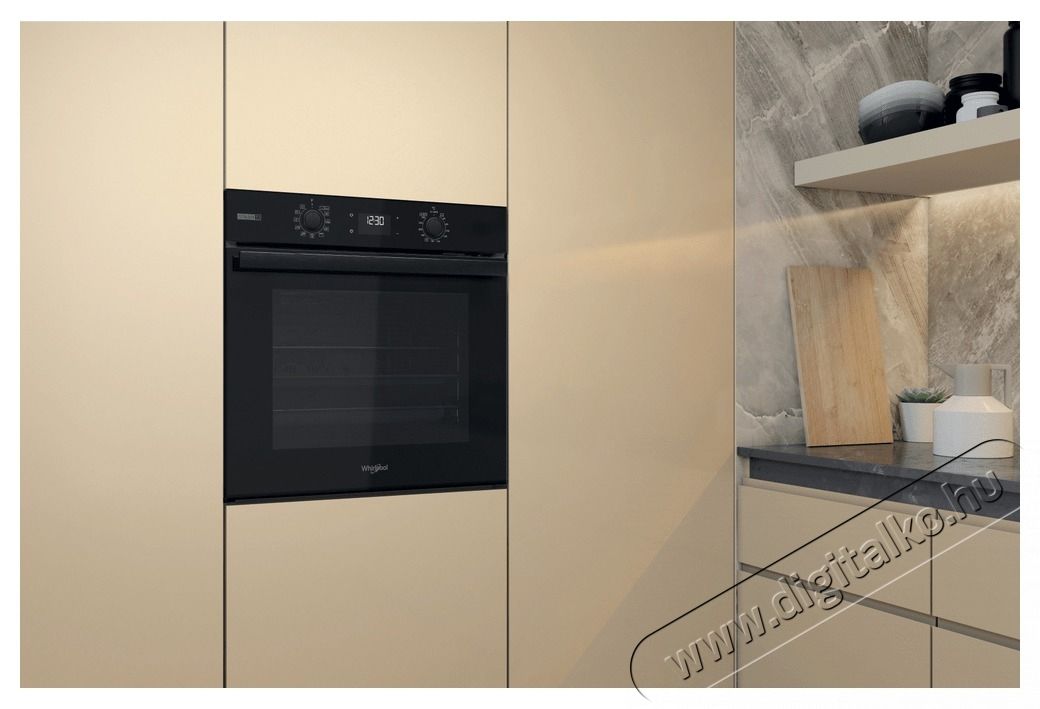 Whirlpool OMSR58RU1SB S&Uuml;TŐ ELEKTROMOS BE&Eacute;P&Iacute;THETŐ GŐZ FUNKCI&Oacute;VAL Konyhai term&eacute;kek - S&uuml;tő-főzőlap, tűzhely (be&eacute;p&iacute;thető) - S&uuml;tő (be&eacute;p&iacute;thető) - 473606