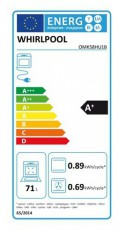 Whirlpool OMK58HU1B sütő elektromos beépíthető Konyhai termékek - Sütő-főzőlap, tűzhely (beépíthető) - Sütő (beépíthető) - 473627