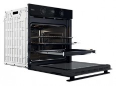 Whirlpool OMSR58CU1SB sütő elektromos beépíthető gőz funkcióval Konyhai termékek - Sütő-főzőlap, tűzhely (beépíthető) - Sütő (beépíthető) - 473631