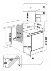 Whirlpool WBUFZ011 FAGYASZT&Oacute;SZEKR&Eacute;NY BE&Eacute;P&Iacute;THETŐ 3 REKESZ Konyhai term&eacute;kek - Hűtő, fagyaszt&oacute; (szabadon&aacute;ll&oacute;) - Fagyaszt&oacute;szekr&eacute;ny - 499367