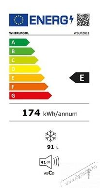 Whirlpool WBUFZ011 FAGYASZT&Oacute;SZEKR&Eacute;NY BE&Eacute;P&Iacute;THETŐ 3 REKESZ Konyhai term&eacute;kek - Hűtő, fagyaszt&oacute; (szabadon&aacute;ll&oacute;) - Fagyaszt&oacute;szekr&eacute;ny - 499367