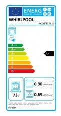 Whirlpool AKZ9S 8271 IX SÜTŐ BEÉPÍTHETŐ ELEKTROMOS Konyhai termékek - Sütő-főzőlap, tűzhely (beépíthető) - Sütő (beépíthető) - 499531