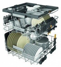 Whirlpool W7I HF60 TUS MOSOGATÓGÉP BEÉPÍTHETŐ 15 TERÍTÉK Konyhai termékek - Mosogatógép - Normál (60cm) beépíthető mosogatógép - 499574
