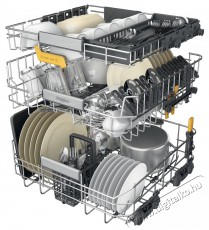 Whirlpool W8IHT58TS Beépíthető mosogatógép, 14 készlet, 8 program, 6th Sense Technology, B energiaosztály, PowerCleanPro, Késleltetett indítás, 60 cm Konyhai termékek - Mosogatógép - Normál (60cm) beépíthető mosogatógép - 499575