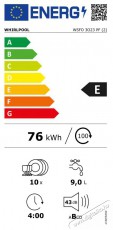 Whirlpool WSFO 3O23 PF keskeny mosogatógép - fehér Konyhai termékek - Mosogatógép - Keskeny (45cm-ig) szabadonálló mosogatógép - 348498