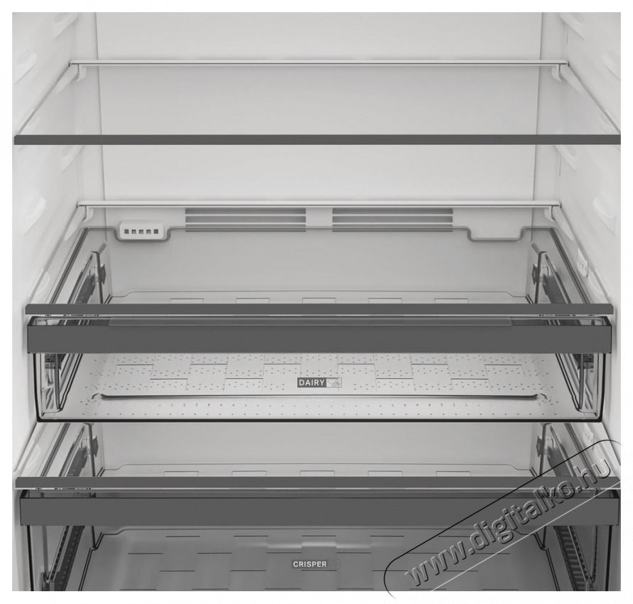 Whirlpool WHD2 6472W X4E fel&uuml;lfagyaszt&oacute;s hűtőszekr&eacute;ny Konyhai term&eacute;kek - Hűtő, fagyaszt&oacute; (szabadon&aacute;ll&oacute;) - Fel&uuml;lfagyaszt&oacute;s kombin&aacute;lt hűtő - 502723