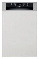 Whirlpool WSBC 3M27 X beépíthető keskeny 10 terítékes inox mosogatógép Konyhai termékek - Mosogatógép - Keskeny (45cm-ig) beépíthető mosogatógép - 502623