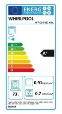 Whirlpool W7 OS4 4S2 H BL SÜTŐ BEÉPÍTHETŐ ELEKTROMOS Konyhai termékek - Sütő-főzőlap, tűzhely (beépíthető) - Sütő (beépíthető) - 502826