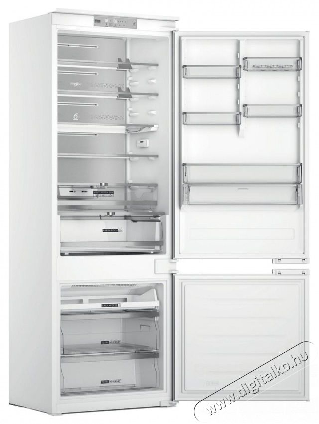 Whirlpool WH SP70 T241 P HŰTŐ ALULFAGYASZT&Oacute;S BE&Eacute;P&Iacute;THETŐ Konyhai term&eacute;kek - Hűtő, fagyaszt&oacute; (be&eacute;p&iacute;thető) - Alulfagyaszt&oacute;s kombin&aacute;lt hűtő - 502881