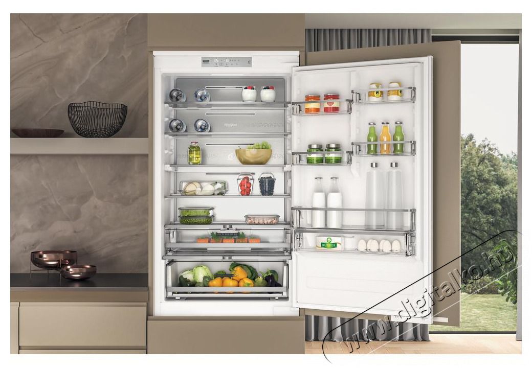 Whirlpool WH SP70 T241 P HŰTŐ ALULFAGYASZT&Oacute;S BE&Eacute;P&Iacute;THETŐ Konyhai term&eacute;kek - Hűtő, fagyaszt&oacute; (be&eacute;p&iacute;thető) - Alulfagyaszt&oacute;s kombin&aacute;lt hűtő - 502881