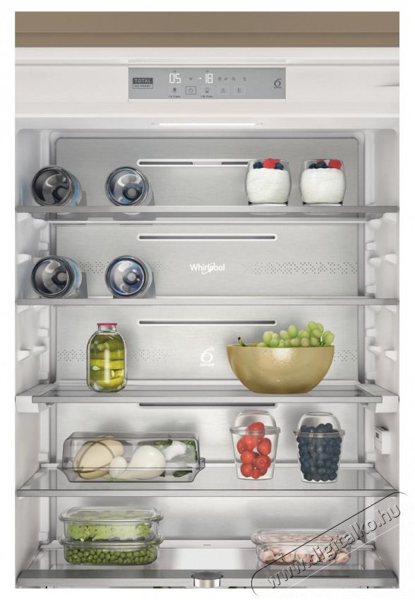 Whirlpool WH SP70 T241 P HŰTŐ ALULFAGYASZT&Oacute;S BE&Eacute;P&Iacute;THETŐ Konyhai term&eacute;kek - Hűtő, fagyaszt&oacute; (be&eacute;p&iacute;thető) - Alulfagyaszt&oacute;s kombin&aacute;lt hűtő - 502881