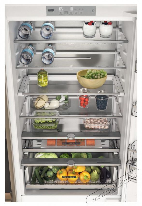 Whirlpool WH SP70 T241 P HŰTŐ ALULFAGYASZT&Oacute;S BE&Eacute;P&Iacute;THETŐ Konyhai term&eacute;kek - Hűtő, fagyaszt&oacute; (be&eacute;p&iacute;thető) - Alulfagyaszt&oacute;s kombin&aacute;lt hűtő - 502881