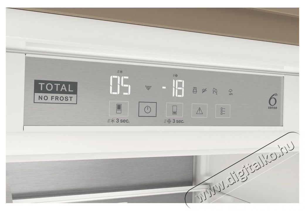 Whirlpool WH SP70 T241 P HŰTŐ ALULFAGYASZT&Oacute;S BE&Eacute;P&Iacute;THETŐ Konyhai term&eacute;kek - Hűtő, fagyaszt&oacute; (be&eacute;p&iacute;thető) - Alulfagyaszt&oacute;s kombin&aacute;lt hűtő - 502881
