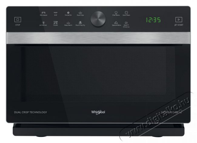 Whirlpool MWSC 833 SB MIKROHULLÁMÚ SÜTŐ Konyhai termékek - Mikrohullámú sütő - Mikrohullámú sütő (szabadonálló) - 502861