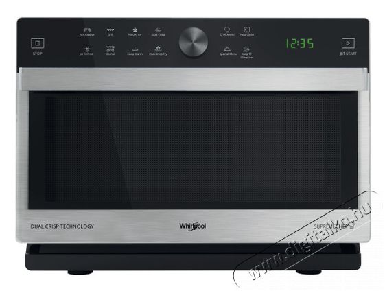 Whirlpool MWSC 833 SX MIKROHULLÁMÚ SÜTŐ Konyhai termékek - Mikrohullámú sütő - Mikrohullámú sütő (szabadonálló) - 502862