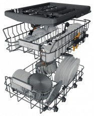Whirlpool WH6FB10BS7A0X keskeny mosogatógép Konyhai termékek - Mosogatógép - Keskeny (45cm-ig) szabadonálló mosogatógép - 504666