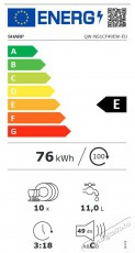 Whirlpool WSFO 3O23 PF X mosogatógép Konyhai termékek - Mosogatógép - Keskeny (45cm-ig) szabadonálló mosogatógép - 348225