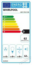 Whirlpool AKR749/1NB kihúzható páraelszívó Konyhai termékek - Páraelszívó - Beépíthető / kihúzható - 348456