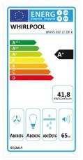 Whirlpool Whirlpool WHVS 91F LT DP K kürtős elszívó Konyhai termékek - Páraelszívó - Kürtős - 505279