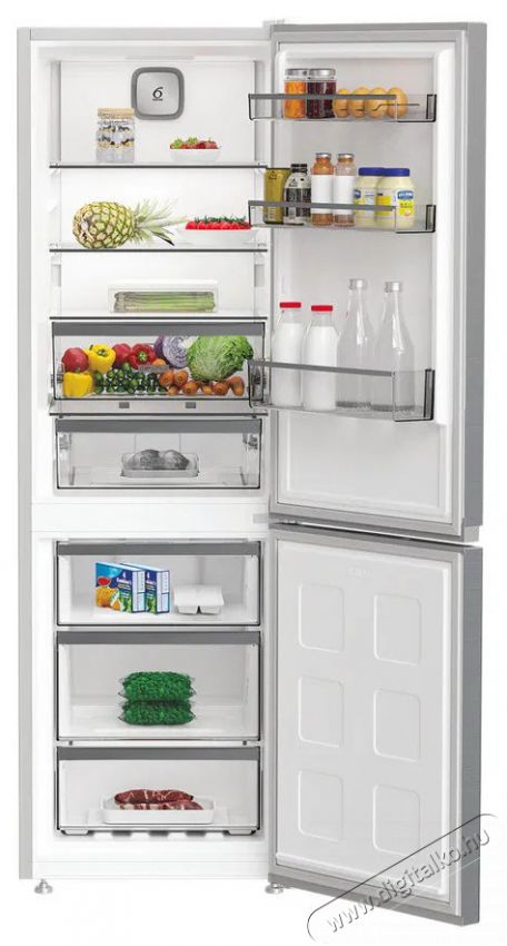 Whirlpool WHK 26362 XP4E Konyhai term&eacute;kek - Hűtő, fagyaszt&oacute; (szabadon&aacute;ll&oacute;) - Alulfagyaszt&oacute;s kombin&aacute;lt hűtő - 509624