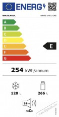 Whirlpool WHKS 1401 G4E Konyhai termékek - Hűtő, fagyasztó (szabadonálló) - Alulfagyasztós kombinált hűtő - 509630