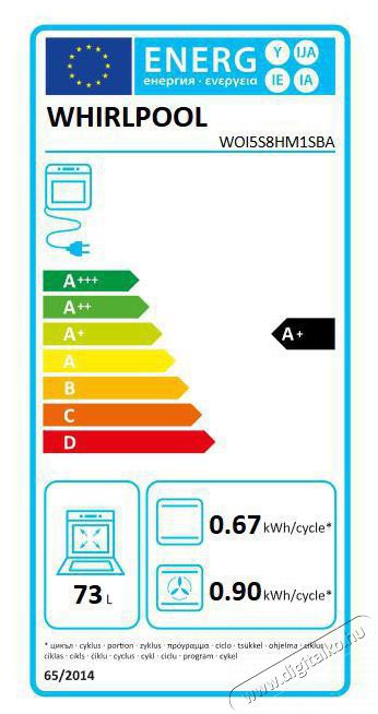 Whirlpool WOI5S8HM1SBA + WCS6A9PHTSBA S&uuml;tő-főzőlap szett (be&eacute;p&iacute;thető) Konyhai term&eacute;kek - S&uuml;tő-főzőlap, tűzhely (be&eacute;p&iacute;thető) - S&uuml;tő-főzőlap szett (be&eacute;p&iacute;thető) - 528332