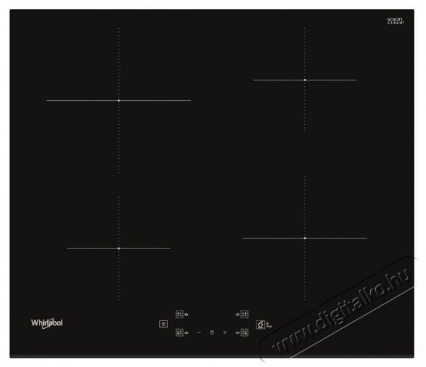 Whirlpool WS Q2760 BF Indukciós főzőlap (beépíthető) Konyhai termékek - Sütő-főzőlap, tűzhely (beépíthető) - Indukciós főzőlap (beépíthető) - 528327