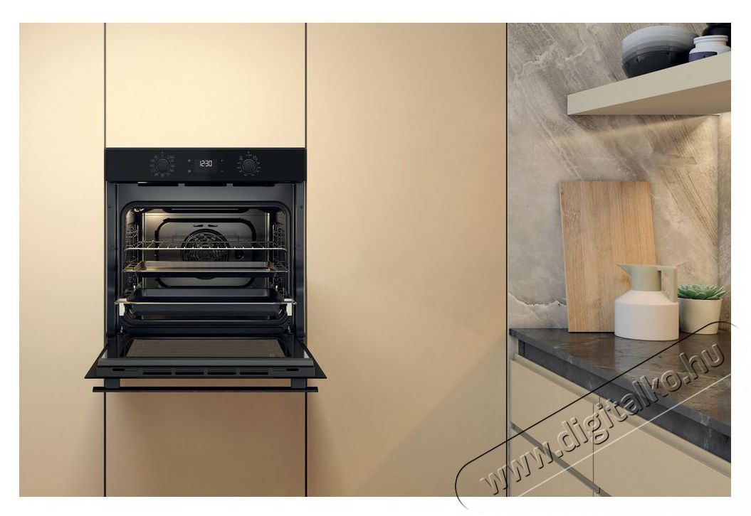 Whirlpool OMK58RU0B Konyhai term&eacute;kek - S&uuml;tő-főzőlap, tűzhely (be&eacute;p&iacute;thető) - S&uuml;tő (be&eacute;p&iacute;thető) - 503290