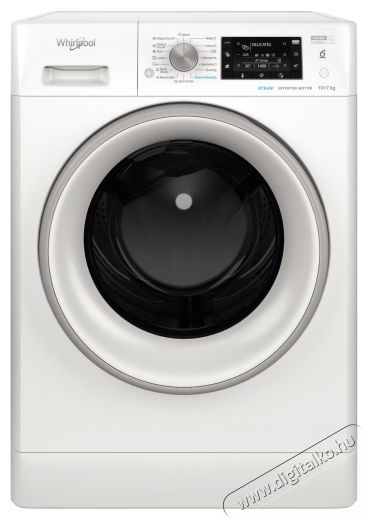 Whirlpool FreshCare+ FFWDD1076258SVEE Mos&oacute;-sz&aacute;r&iacute;t&oacute;g&eacute;p, 10 kg mos&aacute;s, 7 kg sz&aacute;r&iacute;t&aacute;s, 1600 ford/perc, Inverter Motor, LCD Display, B energiaoszt&aacute;ly, Feh&eacute;r H&aacute;ztart&aacute;s / Otthon / K&uuml;lt&eacute;r - Mos&oacute;g&eacute;p / sz&aacute;r&iacute;t&oacute;g&eacute;p - Mos&oacute;-sz&aacute;r&iacute;t&oacute;g&eacute;p - 537539