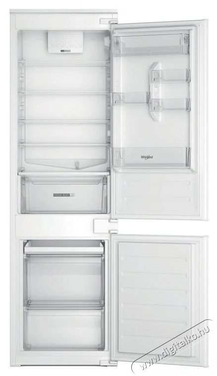 Whirlpool WHC18D011A2 HŰTŐ ALULFAGYASZT&Oacute;S BE&Eacute;P&Iacute;THETŐ Konyhai term&eacute;kek - Hűtő, fagyaszt&oacute; (be&eacute;p&iacute;thető) - Alulfagyaszt&oacute;s kombin&aacute;lt hűtő - 505370