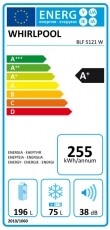 Whirlpool BLF 5121 OX hűtőszekrény Konyhai termékek - Hűtő, fagyasztó (szabadonálló) - Alulfagyasztós kombinált hűtő - 302279
