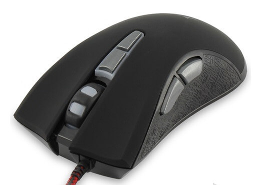 White Shark GM-1601 Spartacus optikai Gamer egér - fekete Iroda és számítástechnika - Egér - Vezetékes egér - 325143