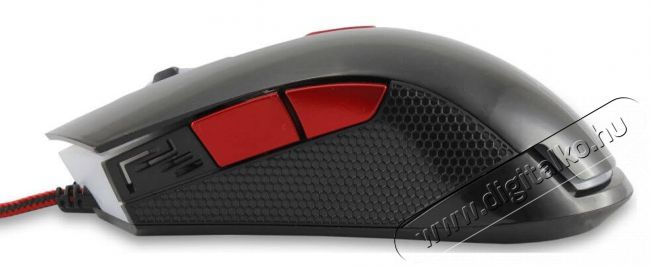 White Shark GM-1603 Genghis Khan optikai Gamer egér - fekete Iroda és számítástechnika - Egér - Vezetékes egér - 325147