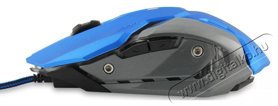 White Shark GM-1604 Caesar optikai Gamer egér - kék Iroda és számítástechnika - Egér - Vezetékes egér - 325149