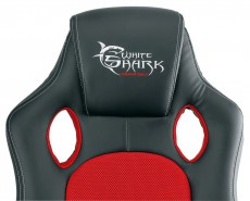 White Shark Kings Throne Gamer szék - piros/fekete Háztartás / Otthon / Kültér - Egyéb háztartási termék - 325159