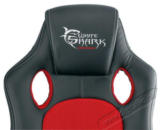 White Shark Kings Throne Gamer szék - piros/fekete Háztartás / Otthon / Kültér - Egyéb háztartási termék - 325159
