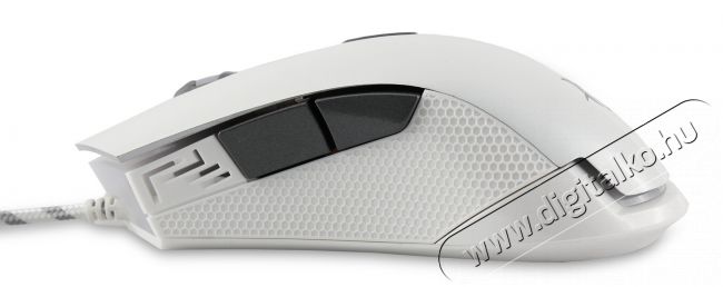 White Shark GM-1603 Genghis Khan optikai Gamer egér - fehér Iroda és számítástechnika - Egér - Vezetékes egér - 325146