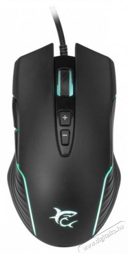 White Shark AZARAH GM-5003 6400dpi fekete gamer egér Iroda és számítástechnika - Egér - Vezetékes egér - 403898
