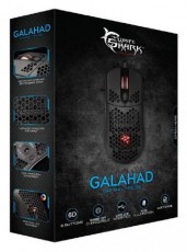 White Shark GALAHAD GM-5007B 6400 dpi fekete gamer egér Iroda és számítástechnika - Egér - Vezetékes egér - 403894