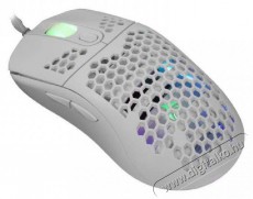White Shark GALAHAD GM-5007W 6400 dpi fehér gamer egér Iroda és számítástechnika - Egér - Vezetékes egér - 403892