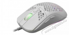 White Shark GALAHAD GM-5007W 6400 dpi fehér gamer egér Iroda és számítástechnika - Egér - Vezetékes egér - 403892