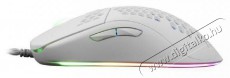 White Shark GALAHAD GM-5007W 6400 dpi fehér gamer egér Iroda és számítástechnika - Egér - Vezetékes egér - 403892