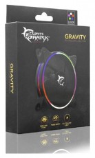 White Shark GRAVITY GCF-1250-02B-F 120x120mm aktív hűtő ventilátor Iroda és számítástechnika - Egyéb számítástechnikai termék - 403906