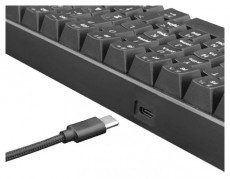 White Shark SHINOBI GK-2022B/BL-HU fekete mechanikus (blue switch) gamer billentyűzet Iroda és számítástechnika - Billentyűzet / billentyűzet szett - Vezetékes - 403881