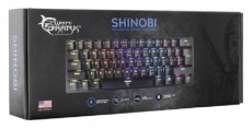 White Shark SHINOBI GK-2022B/BL-HU fekete mechanikus (blue switch) gamer billentyűzet Iroda és számítástechnika - Billentyűzet / billentyűzet szett - Vezetékes - 403881