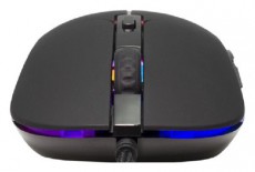 White Shark WARLOCK GM-5010 7D 6400 dpi RGB fekete gamer egér Iroda és számítástechnika - Egér - Vezetékes egér - 403888