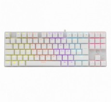 White Shark COMMANDOS GK-2106W/BL-HU fehér mechanikus magyar (blue switch) gamer billentyűzet Iroda és számítástechnika - Billentyűzet / billentyűzet szett - Vezetékes - 455877