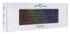 White Shark GK-2201B-US RONIN-B fekete membrán gamer billentyűzet Iroda és számítástechnika - Billentyűzet / billentyűzet szett - Vezetékes - 456608