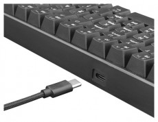 White Shark SHINOBI GK-2022B/R-HU fekete mechanikus (red switch) gamer billentyűzet Mobil / Kommunikáció / Smart - Tablet / E-book kiegészítő, tok - Billentyűzet - 455807